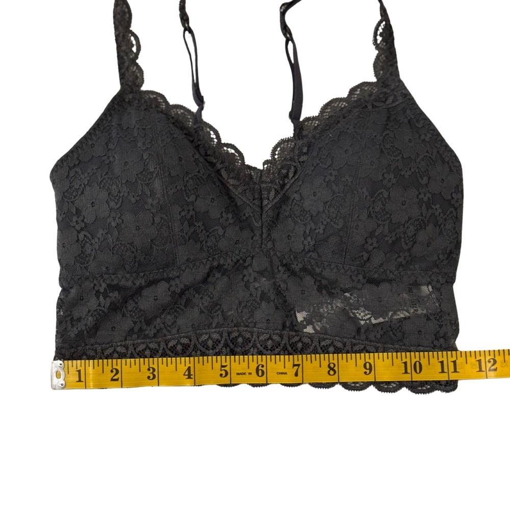 Hollister Dark Gray Lace Bralette - Picture 6 of 7